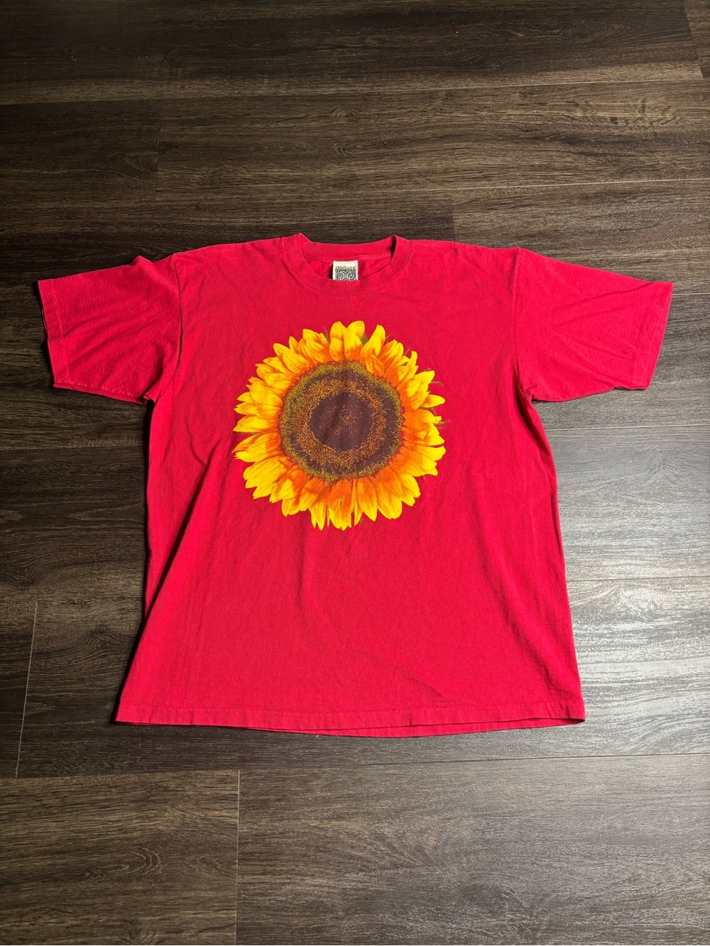 Vintage Sunflower Tshirt Size L